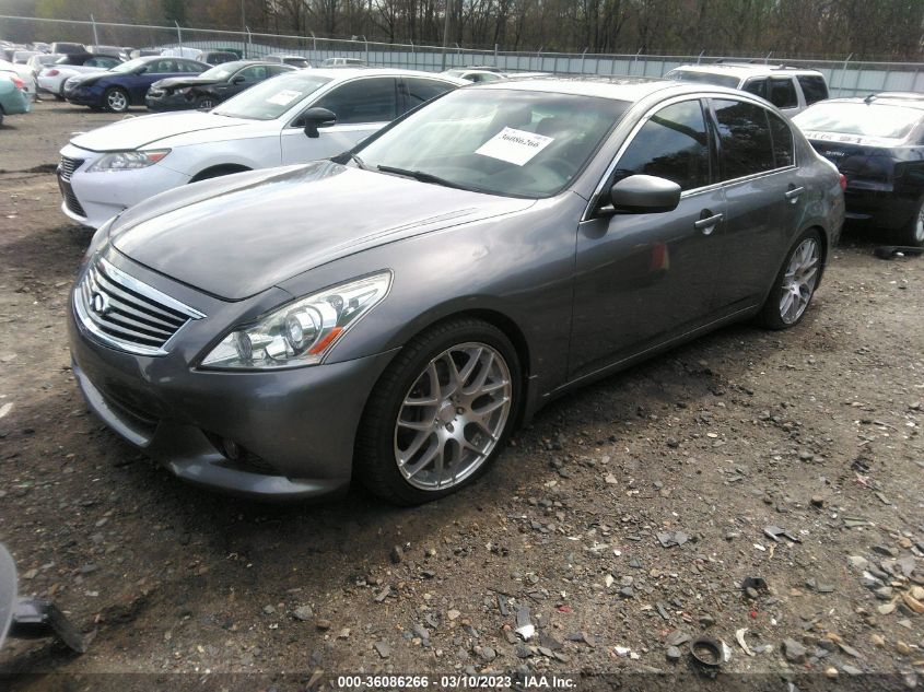 2013 INFINITI G37 SEDAN X - JN1CV6AR6DM356243