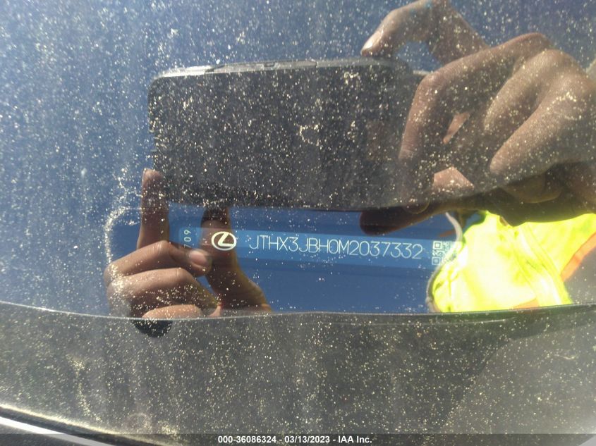 2021 LEXUS UX UX 200 - JTHX3JBH0M2037332