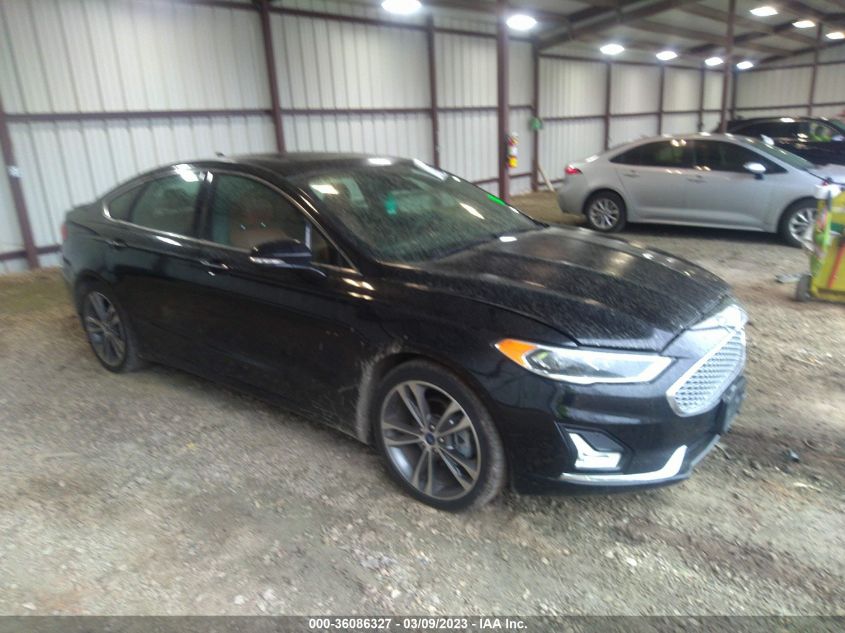 2020 FORD FUSION TITANIUM - 3FA6P0K93LR128230