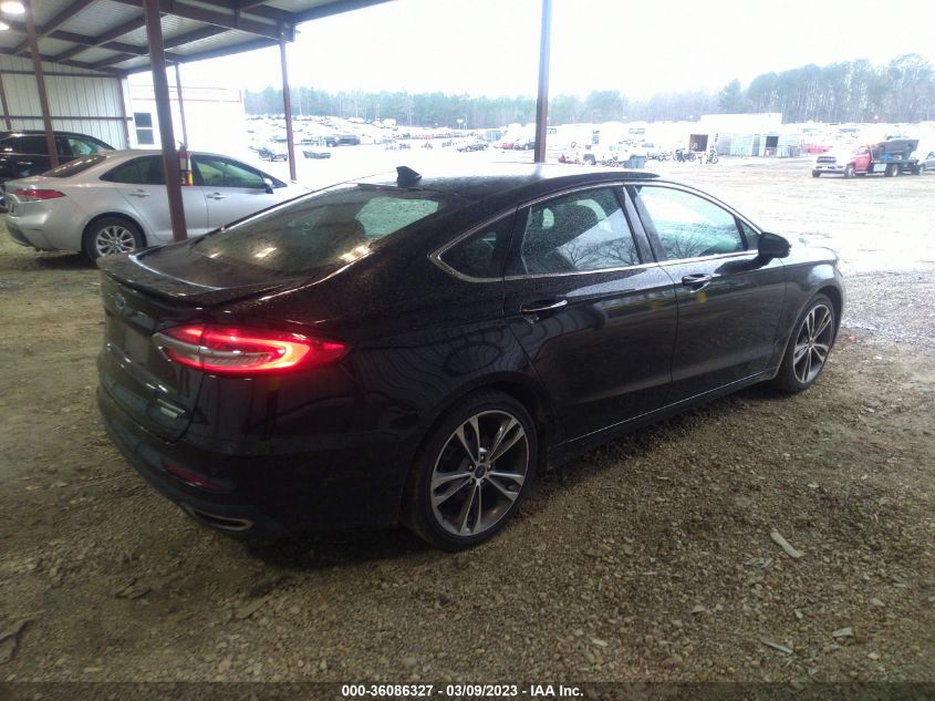 2020 FORD FUSION TITANIUM - 3FA6P0K93LR128230