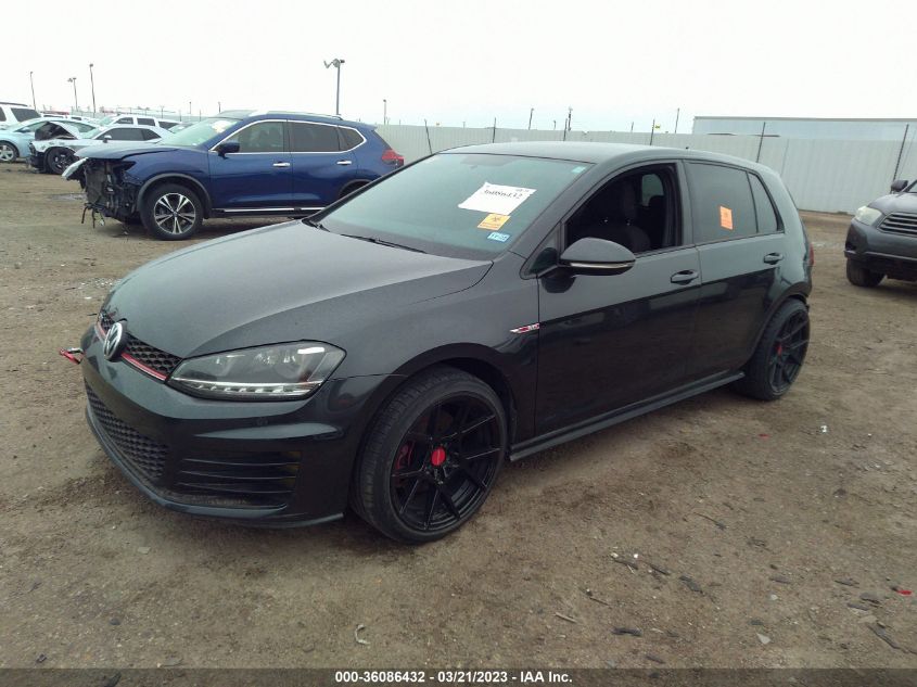 2016 VOLKSWAGEN GOLF GTI S - 3VW4T7AU9GM018312