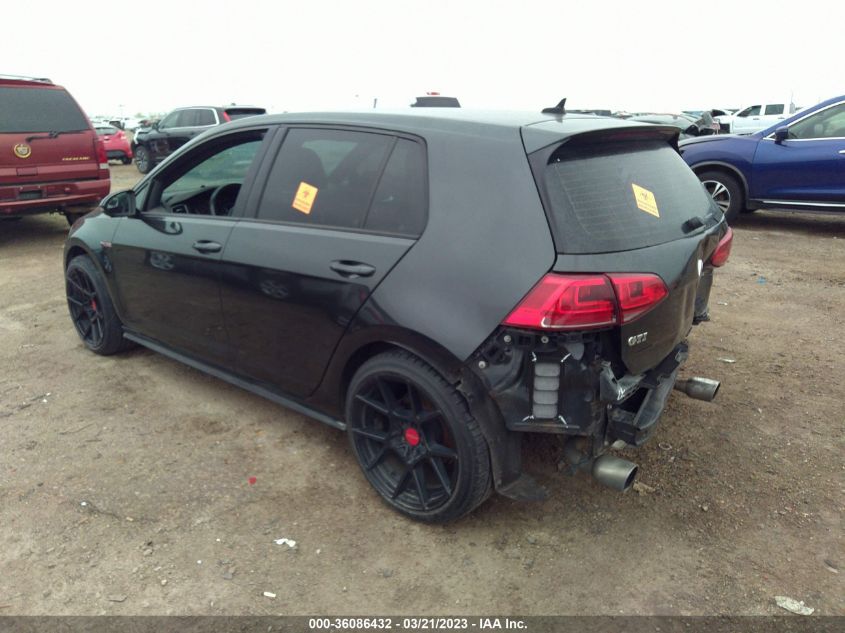 2016 VOLKSWAGEN GOLF GTI S - 3VW4T7AU9GM018312