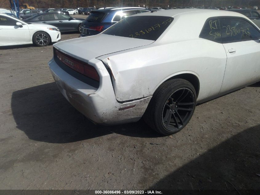 2014 DODGE CHALLENGER SXT PLUS - 2C3CDYAG7EH183934