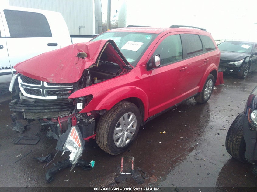2016 DODGE JOURNEY VIN: 3C4PDCAB8GT153355