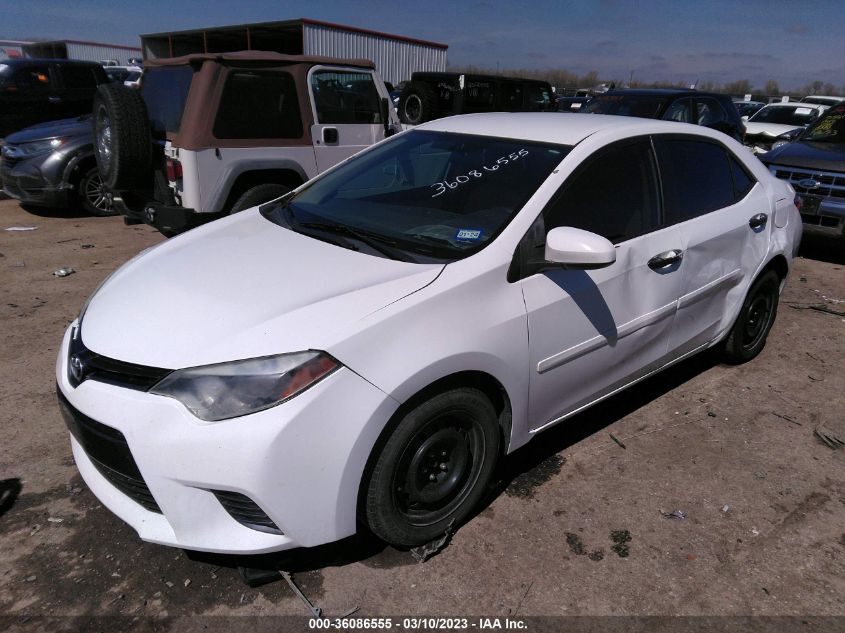 2015 TOYOTA COROLLA L/LE/S/S PLUS/LE PLUS - 5YFBURHE9FP201900