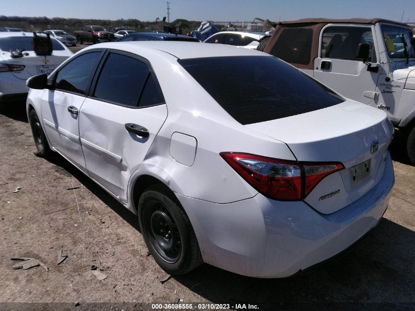2015 TOYOTA COROLLA L/LE/S/S PLUS/LE PLUS - 5YFBURHE9FP201900