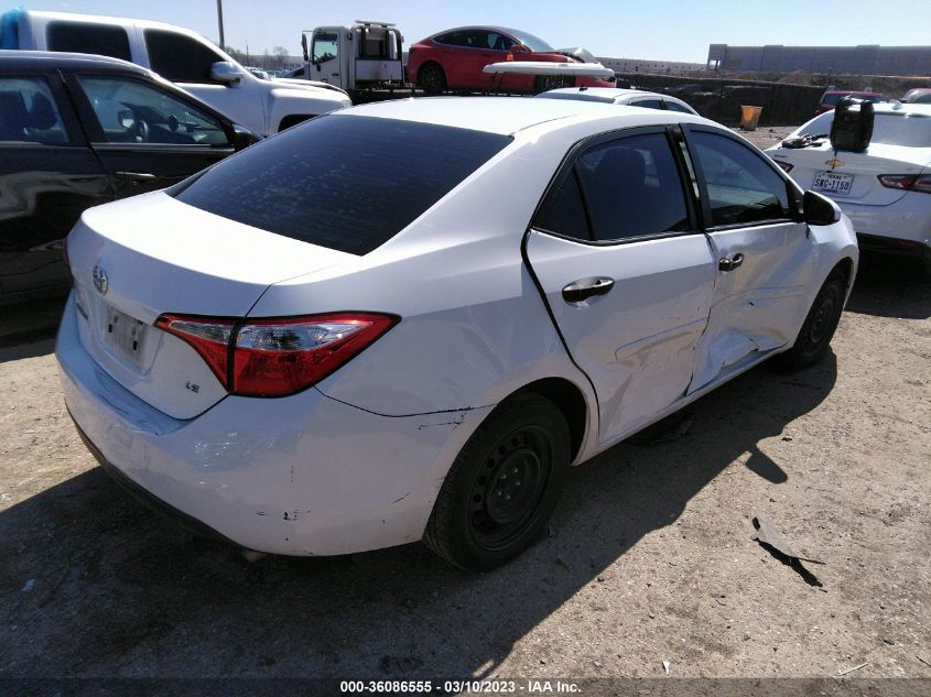 2015 TOYOTA COROLLA L/LE/S/S PLUS/LE PLUS - 5YFBURHE9FP201900
