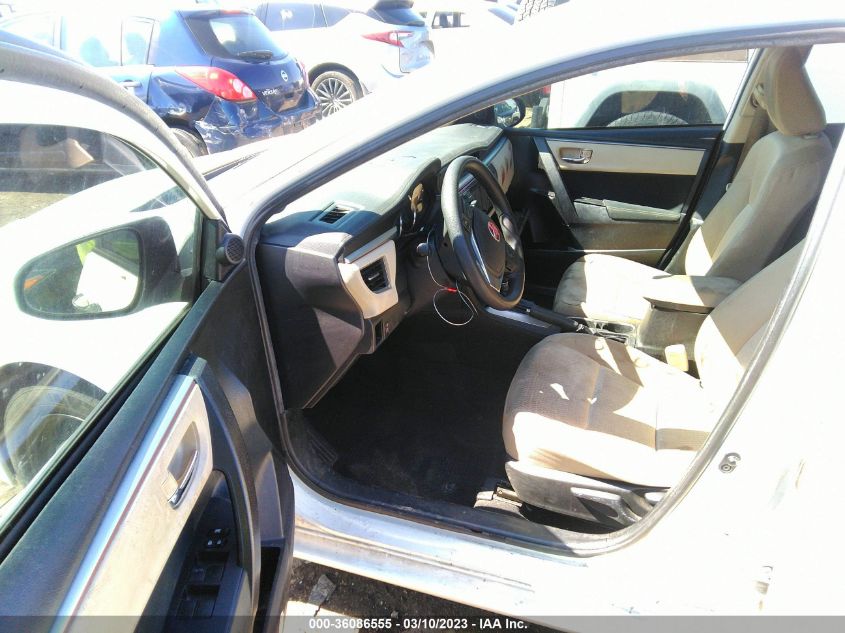 2015 TOYOTA COROLLA L/LE/S/S PLUS/LE PLUS - 5YFBURHE9FP201900