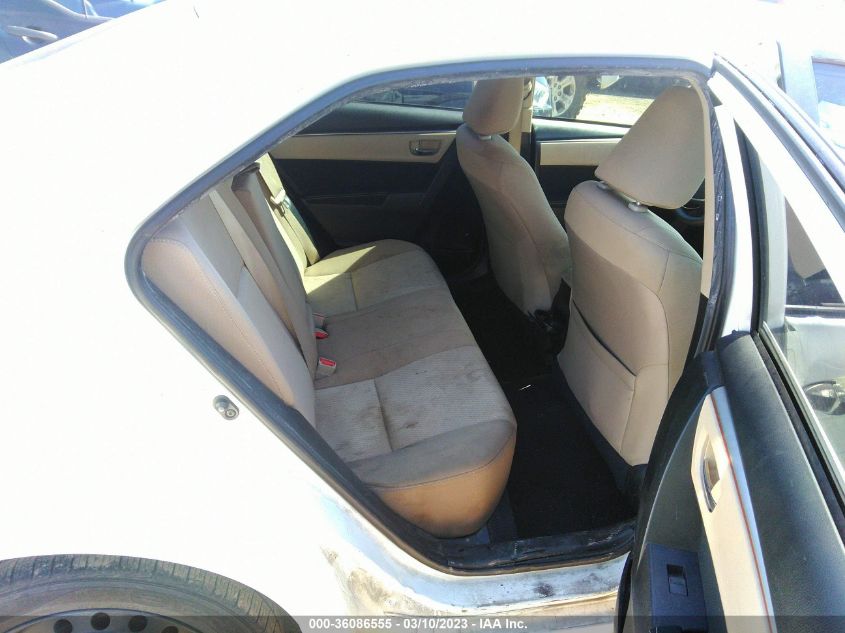 2015 TOYOTA COROLLA L/LE/S/S PLUS/LE PLUS - 5YFBURHE9FP201900
