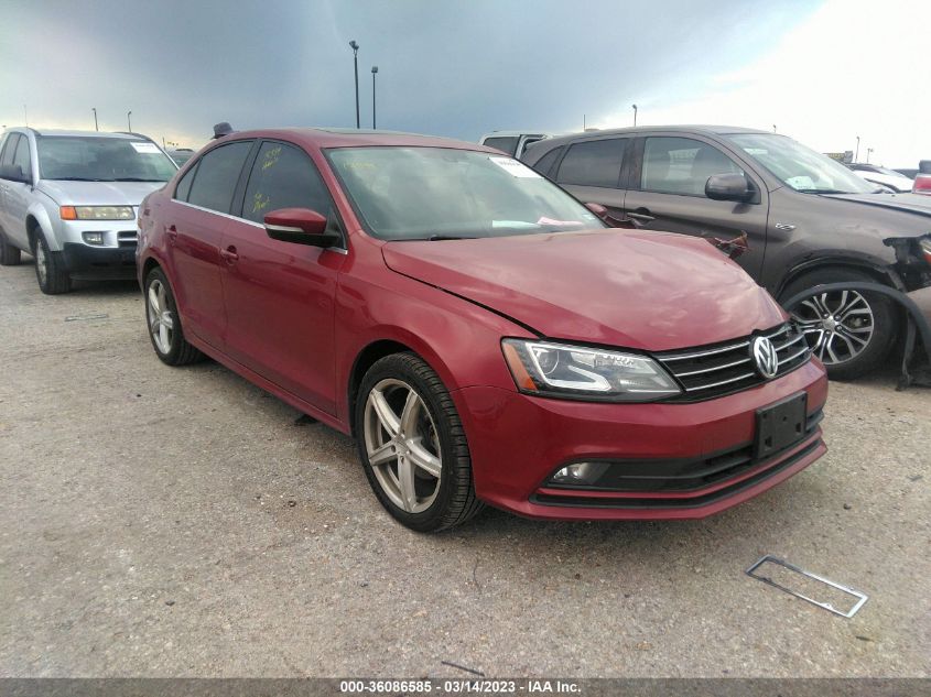 2016 VOLKSWAGEN JETTA SEDAN 1.8T SEL - 3VWL07AJ2GM415533