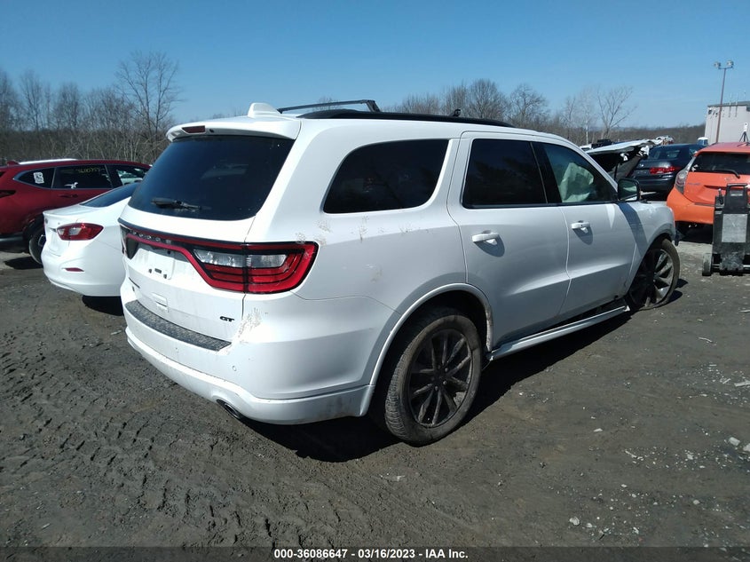 VIN 1C4RDJDGXJC364600 2018 DODGE DURANGO GT