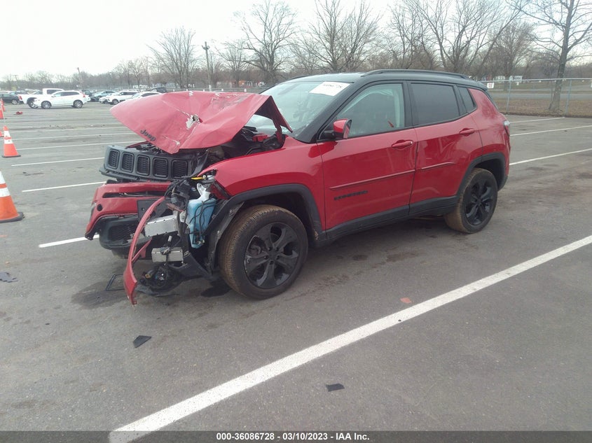 VIN 3C4NJDBB7KT746119 2019 JEEP COMPASS ALTITUDE