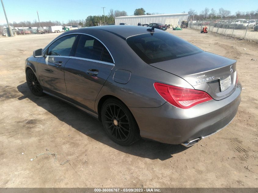 2014 MERCEDES-BENZ CLA-CLASS CLA 250 - WDDSJ4GB1EN132656
