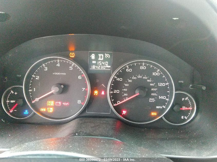 2013 SUBARU LEGACY 2.5I PREMIUM - 4S3BMBC63D3045883