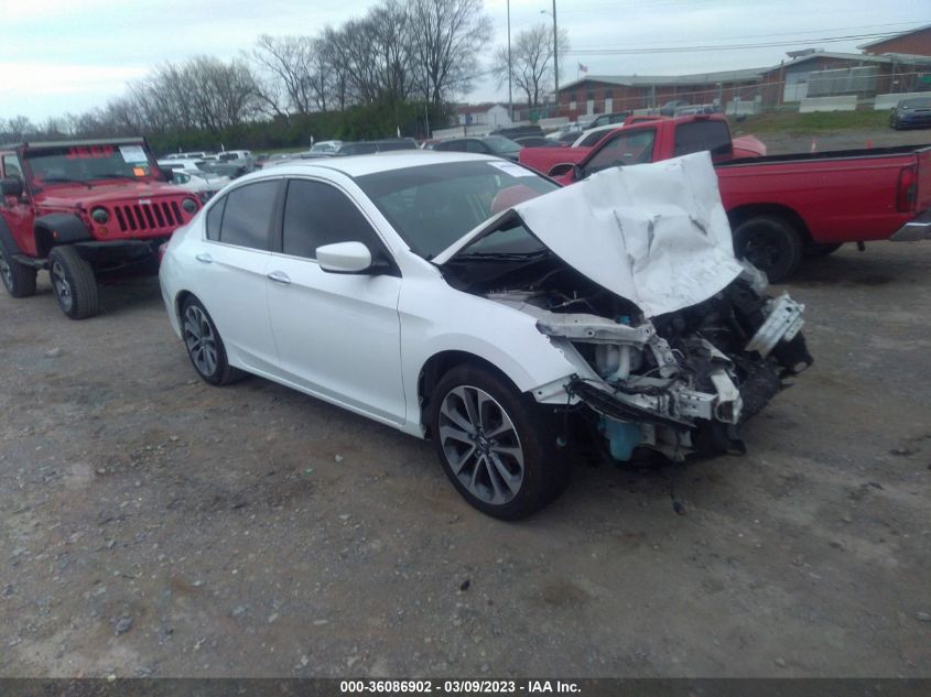 2014 HONDA ACCORD SEDAN SPORT - 1HGCR2F51EA259892