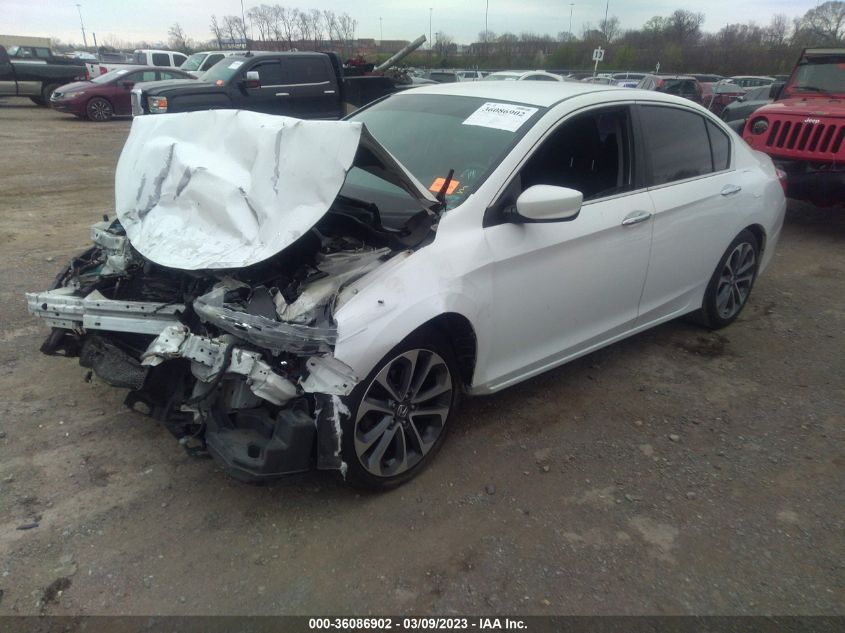 2014 HONDA ACCORD SEDAN SPORT - 1HGCR2F51EA259892
