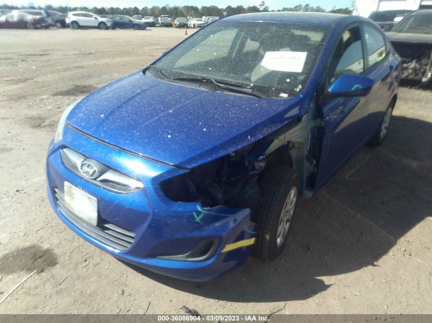 2014 HYUNDAI ACCENT GLS - KMHCT4AE7EU694025