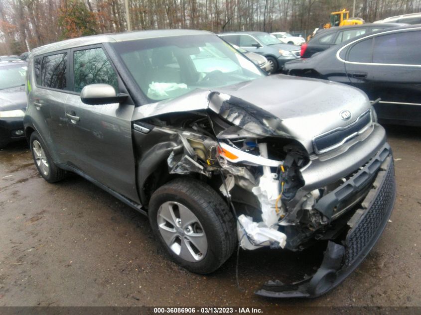 2016 KIA SOUL BASE - KNDJN2A25G7296099