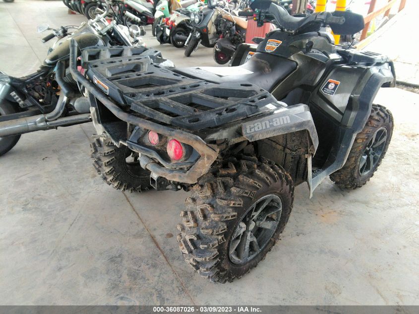 2021 CAN-AM OUTLANDER 650 XT - 3JBLKAJ40MJ000621