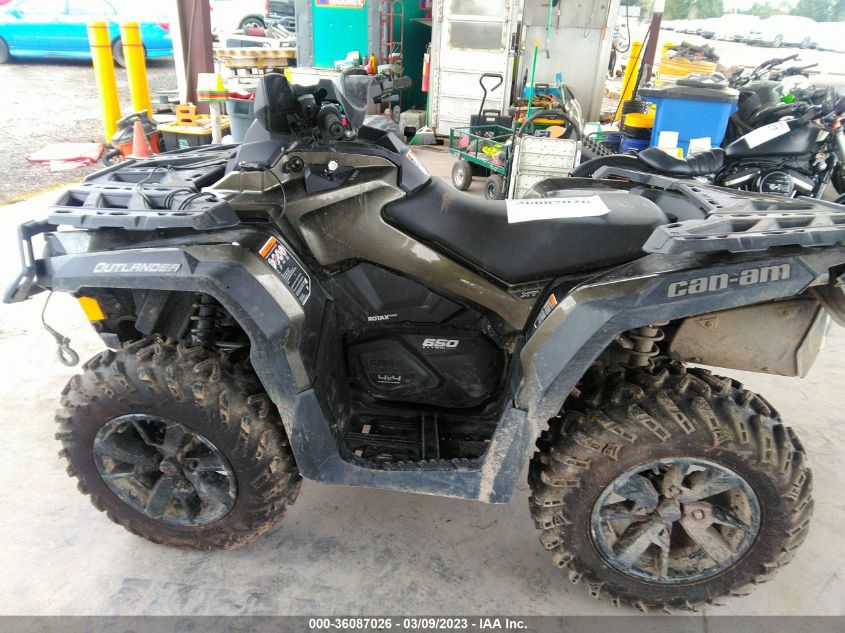 2021 CAN-AM OUTLANDER 650 XT - 3JBLKAJ40MJ000621