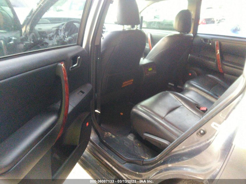 2013 TOYOTA HIGHLANDER LIMITED - 5TDYK3EH5DS133160