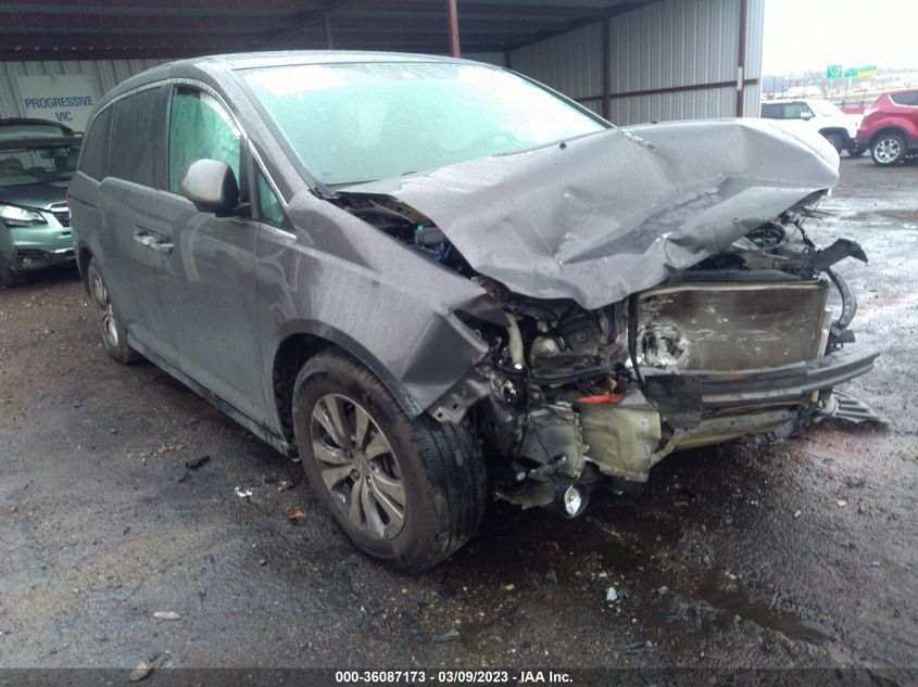 2014 HONDA ODYSSEY EX-L - 5FNRL5H60EB067551