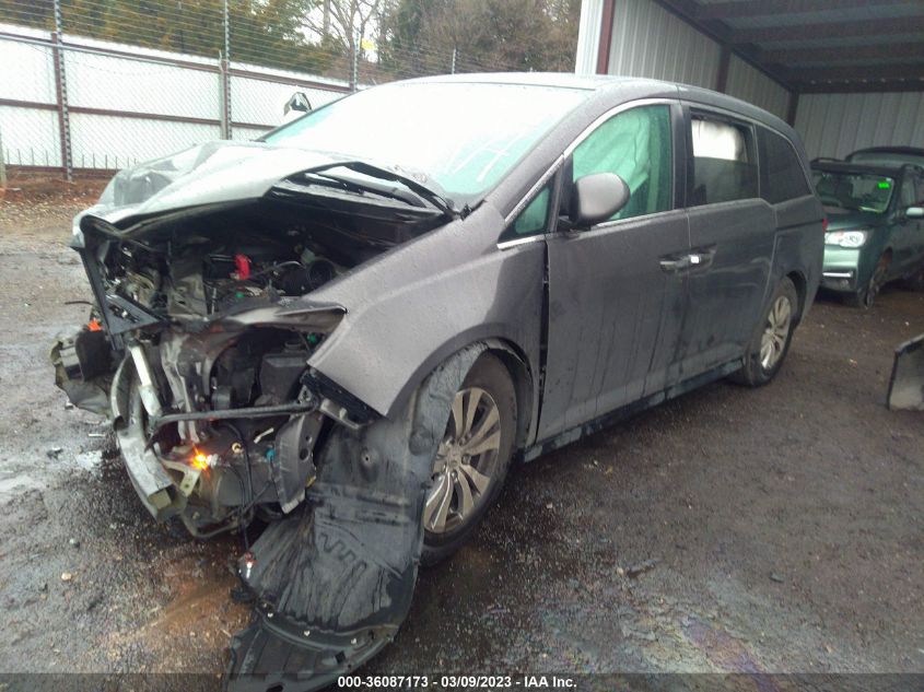 2014 HONDA ODYSSEY EX-L - 5FNRL5H60EB067551