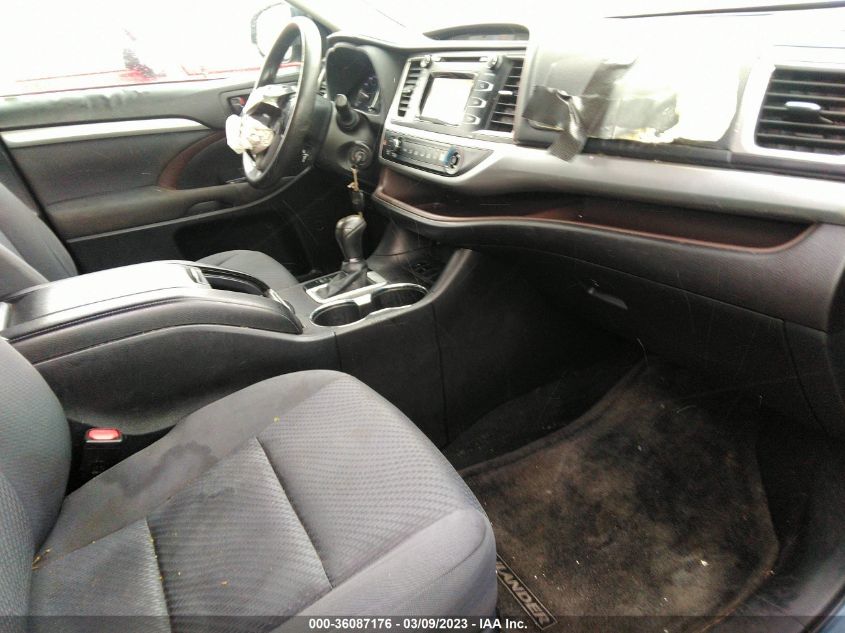 2015 TOYOTA HIGHLANDER LE - 5TDZARFH2FS011822