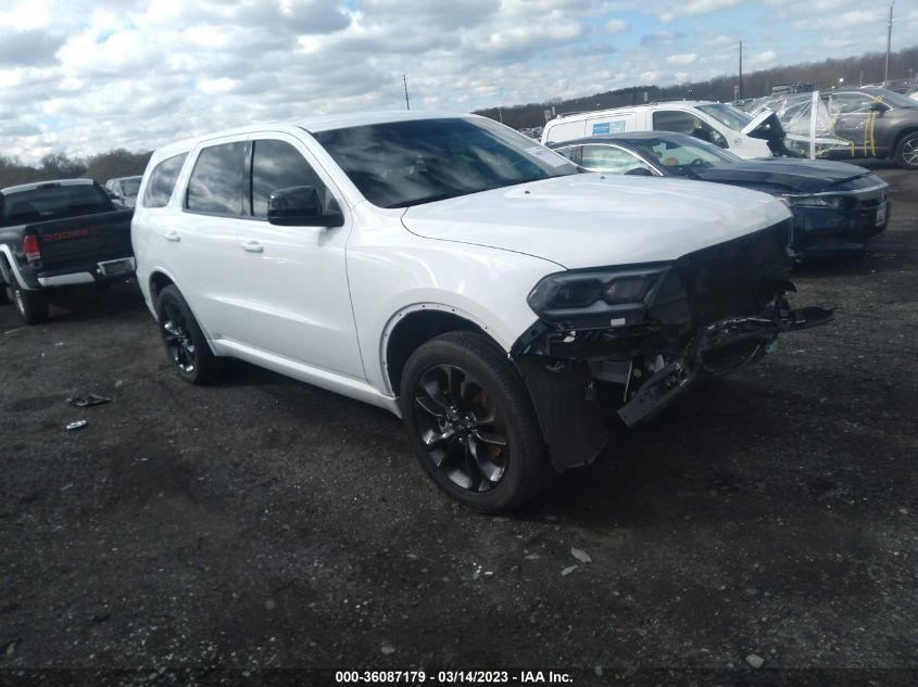 2021 DODGE DURANGO SXT PLUS - 1C4RDJAG6MC558341