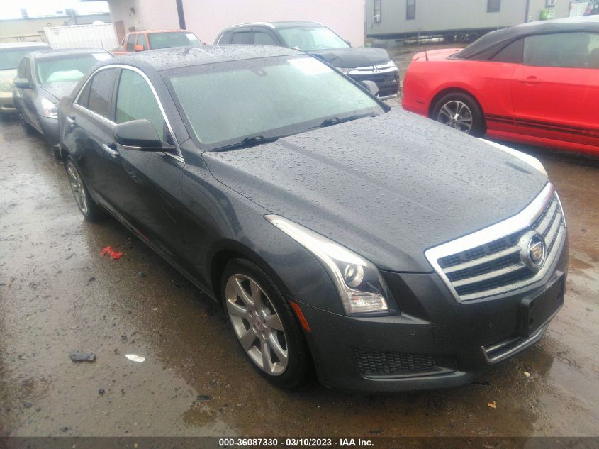 2014 CADILLAC ATS LUXURY RWD - 1G6AB5RX5E0186821