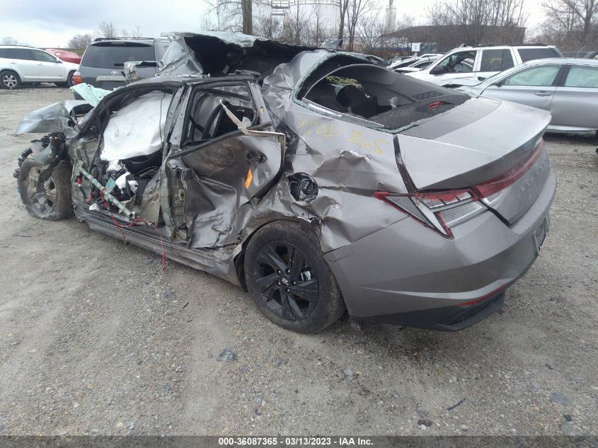 2023 HYUNDAI ELANTRA HYBRID BLUE KMHLM4AJ9PU051883