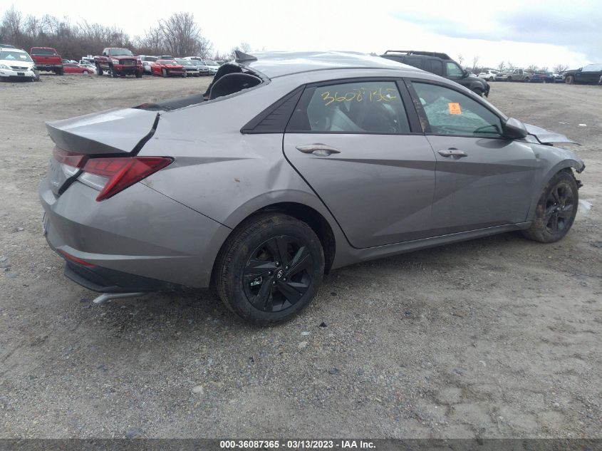 2023 HYUNDAI ELANTRA HYBRID BLUE KMHLM4AJ9PU051883