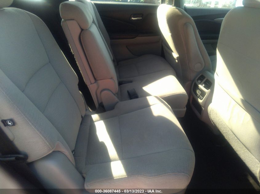 2018 HONDA PILOT EX - 5FNYF5H37JB005857