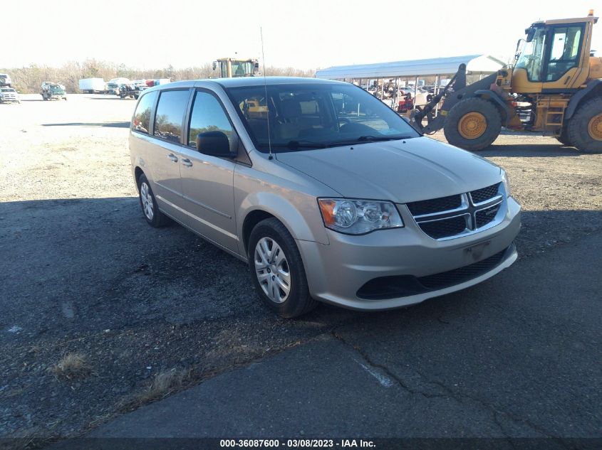 2015 DODGE GRAND CARAVAN SE - 2C4RDGBG7FR563902