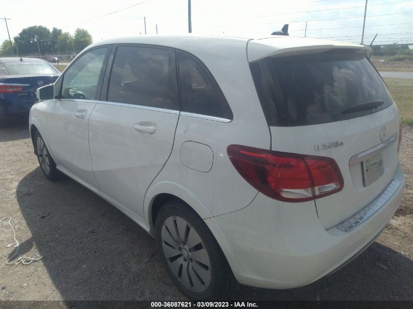 2017 MERCEDES-BENZ B-CLASS B 250E WDDVP9AB3HJ014900