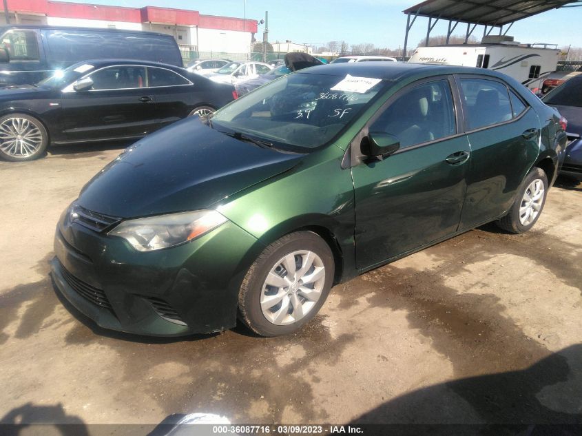 2015 TOYOTA COROLLA L/LE/S/S PLUS/LE PLUS - 2T1BURHE5FC307924