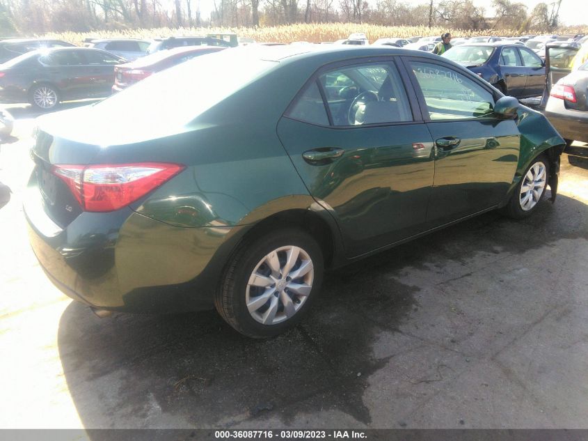 2015 TOYOTA COROLLA L/LE/S/S PLUS/LE PLUS - 2T1BURHE5FC307924