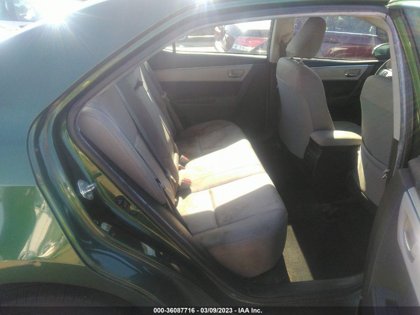 2015 TOYOTA COROLLA L/LE/S/S PLUS/LE PLUS - 2T1BURHE5FC307924