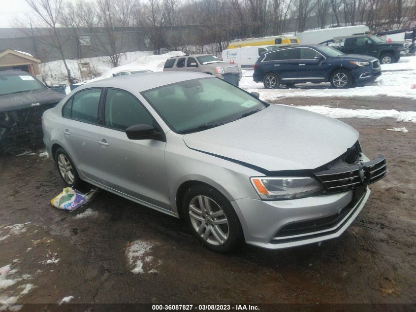 2015 VOLKSWAGEN JETTA SEDAN 2.0L S W/TECHNOLOGY - 3VW1K7AJ1FM353283