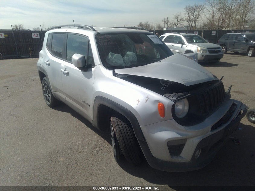 VIN ZACNJBB1XKPK18445 2019 JEEP RENEGADE ALTITUDE