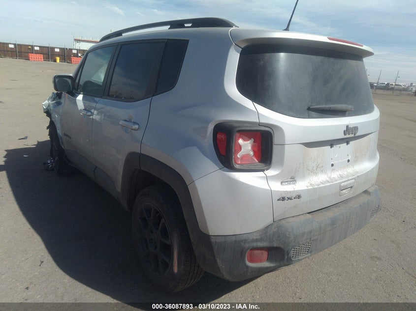 VIN ZACNJBB1XKPK18445 2019 JEEP RENEGADE ALTITUDE