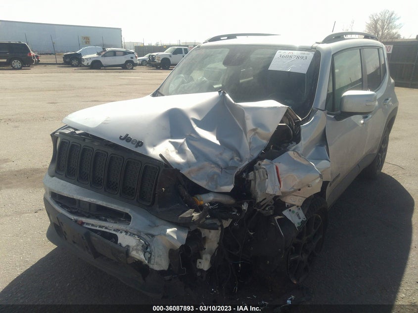 VIN ZACNJBB1XKPK18445 2019 JEEP RENEGADE ALTITUDE