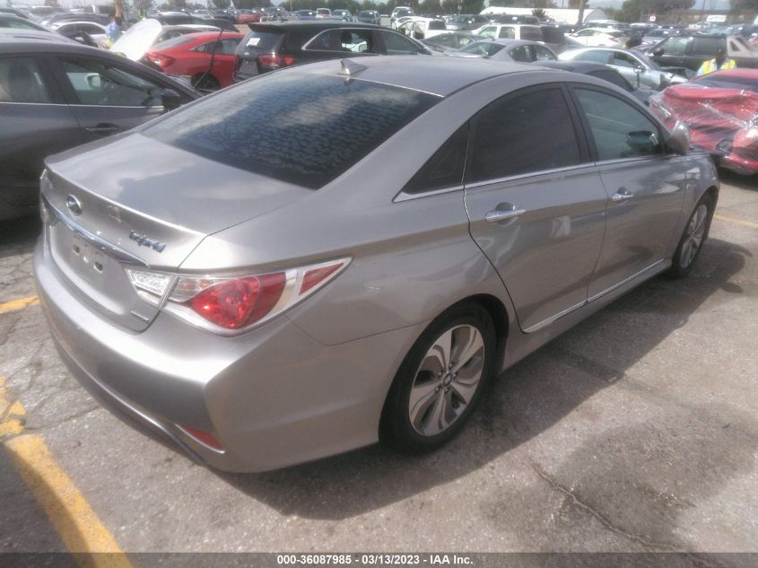 2013 HYUNDAI SONATA HYBRID LIMITED - KMHEC4A45DA072006