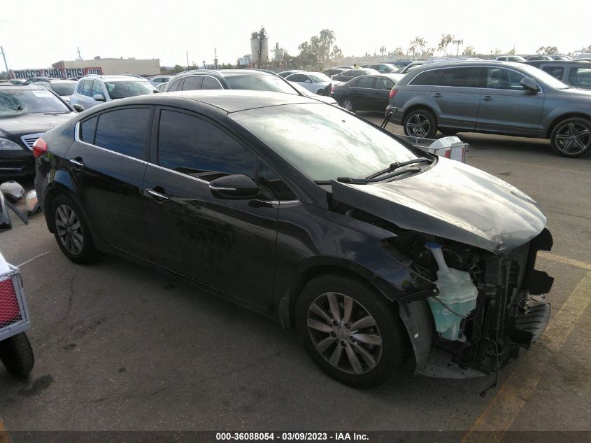 2014 KIA FORTE EX - KNAFX4A85E5162828