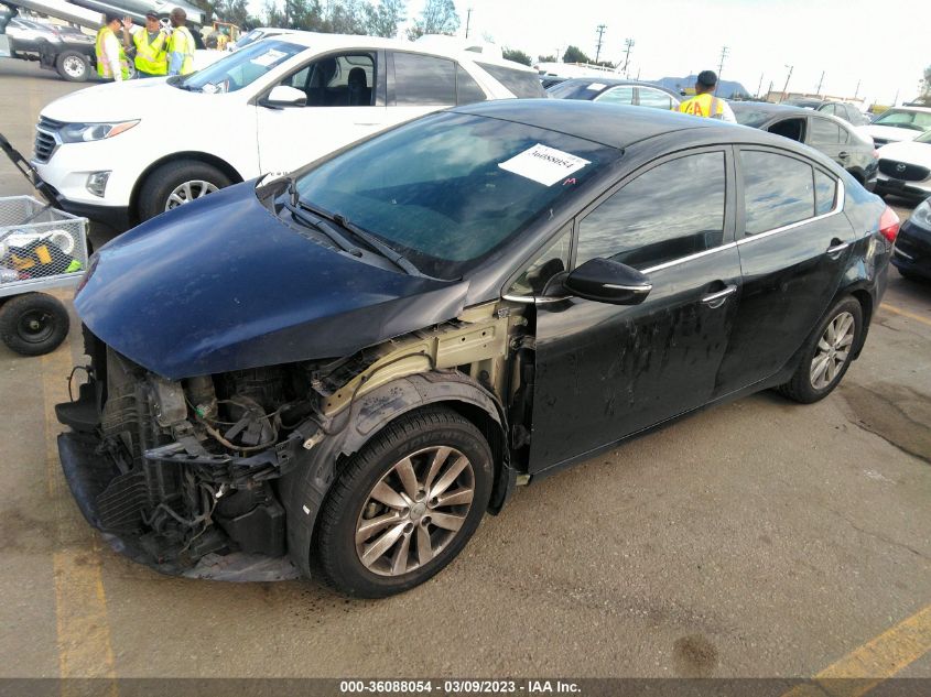2014 KIA FORTE EX - KNAFX4A85E5162828