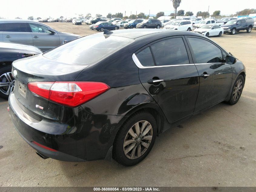 2014 KIA FORTE EX - KNAFX4A85E5162828