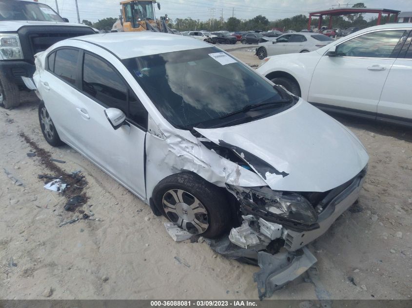 2013 HONDA CIVIC HYBRID - 19XFB4F25DE003509