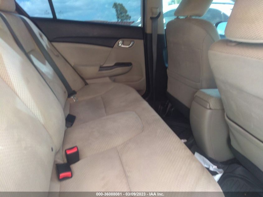 2013 HONDA CIVIC HYBRID - 19XFB4F25DE003509
