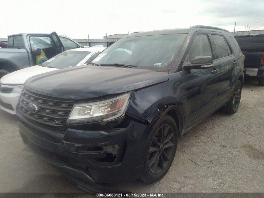 2017 FORD EXPLORER XLT - 1FM5K7D84HGB06135