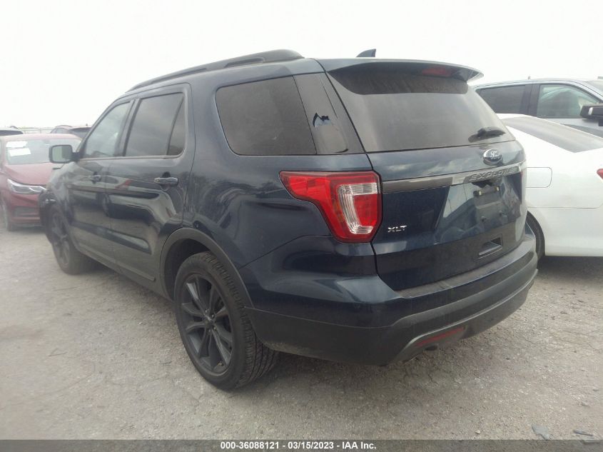 2017 FORD EXPLORER XLT - 1FM5K7D84HGB06135